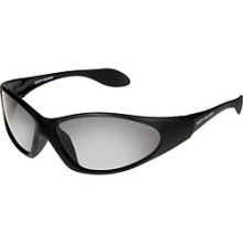 Body Glove FL5 Polarized Floating Sunglasses - Matte Black/Smoke with Silver Mir