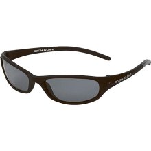 Body Glove 'Palm Beach A' Men's Matte Black/Smoke Polarized Sunglasses (Matte Black Rubberized, Smoke Polarized)