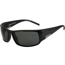 Bolle King Sport Series Sunglasses Shiny Black Frame Polarized Tns Lens 10997