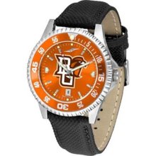 Bowling Green Falcons BG NCAA Mens Leather Anochrome Watch ...