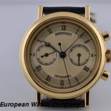 Breguet Classique Chronograph 3237ba 18k Yellow Gold 36mm