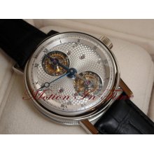 Breguet Classique Grand Complication Double Tourbillon Tournant Platinum 5347pt