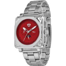British Racing Club Red Racing Watch, Mens Watch Montrael, Ã˜1.61 Inch,