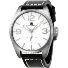 Brooklyn Watch Co. Lafayette Cla-d Gents Stainless Steel Case Watch