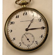 Bunde & Upmeyer G.f. Pocket Watch 19 J Longines Vintage