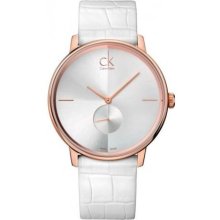 Calvin Klein K2Y216K6 Watch Accent Mens - Silver Dial