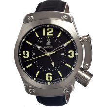 Carucci Ca2170bk-gr Quarto Mens Watch