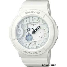 Casio Baby-g Neon Dial Series Bga-131-7bjf Ladies Watch