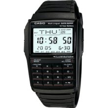 Casio Data Bank Dbc-32-1a Black Calculator Currency Converter (dbc32-1a)