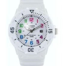 Casio White Watch For Kids Girls Hot Model Bring A Smile Sweet Gift Lrw-200h