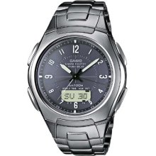 Casio Wva-430Tde-1A2ver Men's Wave Ceptor Radio Controlled Watch