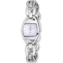 Charles Hubert Chrome Finish White Dial Quartz Watch Xwa4326
