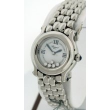 Chopard Happy Sport 5 Floating Diamonds $7,190.00 Stainless Steel 26mm Watch