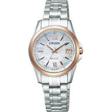 Citizen Exceed Clock Multi Band Pair Model Ec1004-50d Ladies Watch