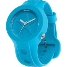 : Converse Unisex Vr001-460 Rookie Icon Ocean Blue Analog Watch