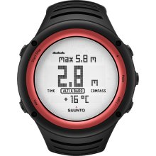 Core Lava Red Suunto Watches for Training Trekking Sailing and Diving