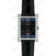 Cuervo Y Sobrinos Esplendidos Pequenos A2415 Ss Diamond Pave Case Watch $25,000