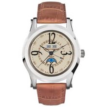 Cuervo y Sobrinos Tri Calendar Luna Robusto watch