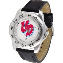 Dayton Flyers Sport Leather Band - Men's Watch