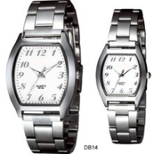 DB14 -- iBank (R) Stainless Steel Watch