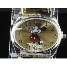 Disney Licensed Cartoon Character Mickey Mouse Wrist Watch