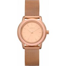DKNY Watch, Womens Rose Gold Ion Plated Stainless Steel Mesh Bracelet