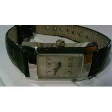 Dunhill Ladies Facet Watch Swiss Made Mechanical 113 15892 Tumv 30m Leather