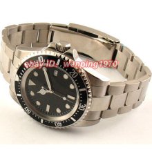 E391,40mm Sea Black Dial Men Automatic Watch