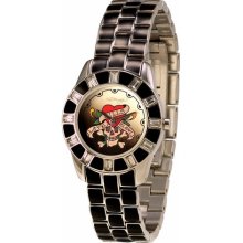 Ed Hardy Women's Chic-Black Love Kills Slowly watch #CH-LK