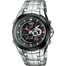 EFA-119BK-1A EFA119BK Casio Edifice World Time Thermometer 100m Watch