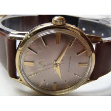Elgin Men's Swiss 10K Gold 23Jwl Automatic Watch