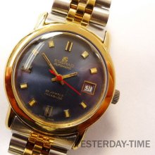 Esgrad 1970's Stainless Steel Gents Swiss 25 Jewel Automatic Watch