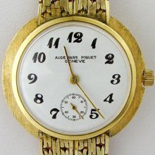 Estate Audemars Piguet 14k Gold Mens Wind Up Watch