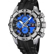 Festina Mens Tour De France Stainless Watch - Black Rubber Strap ...