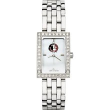 Florida State University Ladies Allure Watch Stainless Bracelet Strap