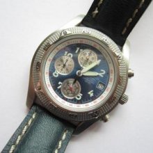 Galanti Chrono N.o.s. Quartz Gents Watch Rotating Bezel