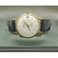 Gents 1960's Vintage 9ct Gold Accurist Wristwatch