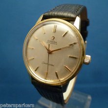 Gents Gold Plated Vintage Omega Seamaster Automatic Wristwatch