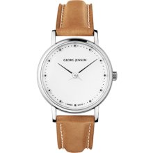 Georg Jensen Lady Watch 424 With White Dial