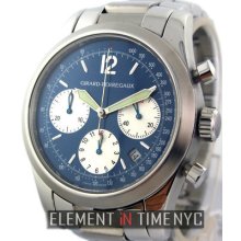 Girard Perregaux Ferrari Chronograph Stainless Steel Blue Dial 40mm 4956 B+p