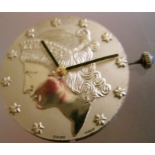 Gold Coin Liberty Dial And Movement