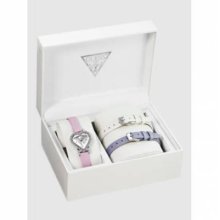 Guess Heart Lady Watch 3 Strap Box Set