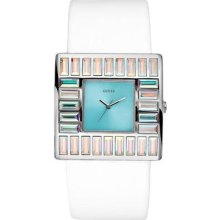 Guess Silver-tone Swarvoski Crystal Ladies Watch W11524l3