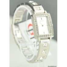 Guess Steel Ladies Watch Crystal Silver U85044l1