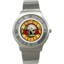 Guns N Roses Stainless Steel Watch For Sport Men Wristwatch Fashion