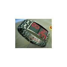 hidden time led watches digital led wristwatches oem black