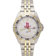 Houston Rockets Men's All Star Stainless Steel Watch