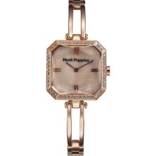 Hush Puppies Rose Dial Ladies Watch 3516L.1505