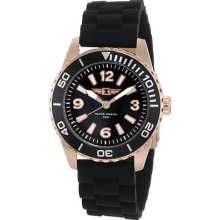 I By Invicta Men's Ib20031-003 Black Dial Silicone Watch