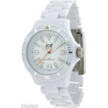 Ice-watch Unisex Cl.we.up.09 Classic Collection White Plastic